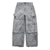 Bal Diagonal Allover-Cargo-bukser “Light Blue” 767971TDW144979