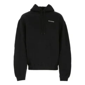 Balenciaga Alphabet-print Dfil Sports Classic til mænd, sort 641679TJVE51000 Balenciaga Alphabet-print Dfil Sports Classic til mænd, sort 641679TJVE51000