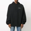 Balenciaga Alphabet-print Dfil Sports Classic til mænd, sort 641679TJVE51000