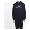 Balenciaga BB-logo på brystet til mænd, sort 556143TDV521000
