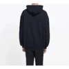 Balenciaga BB-logo på brystet til mænd, sort 556143TDV521000
