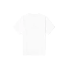 Balenciaga BB Paris-printet T-shirt med rund hals og korte ærmer til mænd, retro-version, hvid 594579TGV609000 Balenciaga BB Paris-printet T-shirt med rund hals og korte ærmer til mænd, retro-version, hvid 594579TGV609000