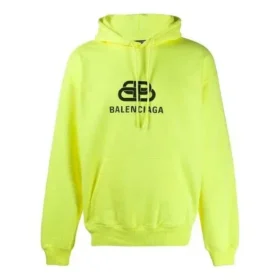 Balenciaga BB-print til mænd, ryg, gul 583215TFV617050 Balenciaga BB-print til mænd, ryg, gul 583215TFV617050