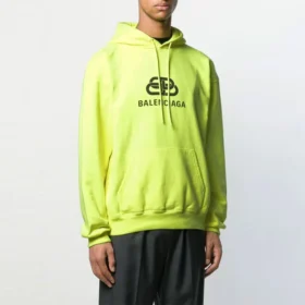 Balenciaga BB-print til mænd, ryg, gul 583215TFV617050 Balenciaga BB-print til mænd, ryg, gul 583215TFV617050