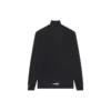 Balenciaga FW21 Alphabet langærmet sportstrøje til mænd, sort, 661749444B81077