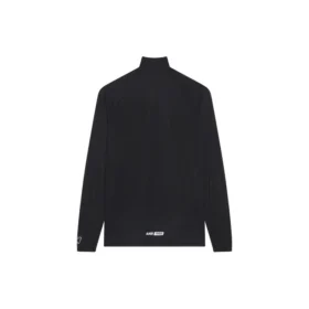 Balenciaga FW21 Alphabet langærmet sportstrøje til mænd, sort, 661749444B81077