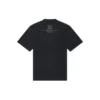 Balenciaga FW21 Couture Alphabet rundhalset kortærmet T-shirt til mænd, sort 651795TJV901070