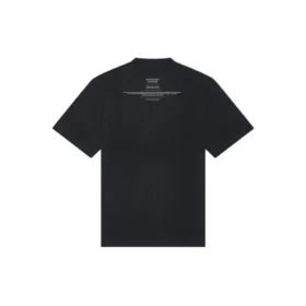 Balenciaga FW21 Couture Alphabet rundhalset kortærmet T-shirt til mænd, sort 651795TJV901070 Balenciaga FW21 Couture Alphabet rundhalset kortærmet T-shirt til mænd, sort 651795TJV901070