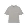 Balenciaga FW21 herre-T-shirt med logo-print, retro-stil, korte ærmer, grå 612966TIVG51167