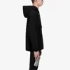 Balenciaga FW21 langærmet T-shirt med logo til mænd, sort 600583TIV841070