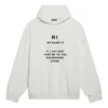 Balenciaga FW21 til mænd – Hi My Name Is med alfabetmønster, langærmet, hvid 651799TKVF29081