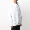 Balenciaga-hættetrøje til mænd, af ren bomuld, hvid 570811TJV859040