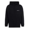 Balenciaga-hættetrøje til mænd i ren bomuld, sort 570811TJV851070