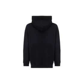 Balenciaga-hættetrøje til mænd i ren bomuld, sort 570811TJV851070