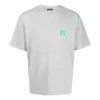 Balenciaga herre-T-shirt med brystlogo, kortærmet, grå 594579THV631300
