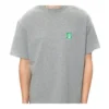 Balenciaga herre-T-shirt med brystlogo, kortærmet, grå 594579THV631300