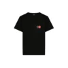 Balenciaga herre-T-shirt med brystlogo, rund hals og korte ærmer, sort 620967TIV791000