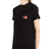 Balenciaga herre-T-shirt med brystlogo, rund hals og korte ærmer, sort 620967TIV791000