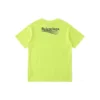 Balenciaga herre-T-shirt med lille logo, rund hals og korte ærmer, gul, 620967TJVF77110