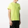 Balenciaga herre-T-shirt med lille logo, rund hals og korte ærmer, gul, 620967TJVF77110