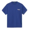 Balenciaga herre-T-shirt med Political Campaign-print, korte ærmer, kongeblå 508203TAV444540