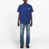 Balenciaga herre-T-shirt med Political Campaign-print, korte ærmer, kongeblå 508203TAV444540