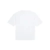 Balenciaga-herre-T-shirt med portrætprint af logoet, retro-stil, korte ærmer, hvid 612966TIV479000