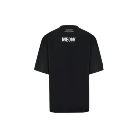Balenciaga herre-T-shirt, mellemlang, rund hals, korte ærmer, sort 641614TJVG81000 Balenciaga herre-T-shirt, mellemlang, rund hals, korte ærmer, sort 641614TJVG81000