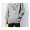 Balenciaga-herrejakke med brystlogo, Crown Grey 570811TGV681300