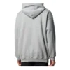 Balenciaga-herrejakke med brystlogo, Crown Grey 570811TGV681300