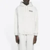 Balenciaga herresko med broderet alfabetmønster i hvid 600583TKVI99084