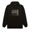 Balenciaga herresko med portrætlogo, sort 620973TIVA21000