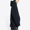 Balenciaga-hettetrøje i bred pasform “Black” 674986TLVJ21074