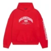 Balenciaga-hettetrøje i bred pasform “Red” 674986TLVJ26441