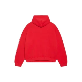 Balenciaga-hettetrøje i bred pasform “Red” 674986TLVJ26441