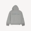 Balenciaga-hettetrøje til mænd med lynlås og almindelig pasform i Balenciaga-grå Balenciaga-hettetrøje til mænd med lynlås og almindelig pasform i Balenciaga-grå