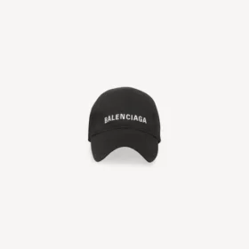 Balenciaga-kasket i sort/hvid