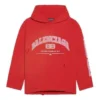 Balenciaga kort hættetrøje “Cardi Red” 670946-TLVJ3-6441