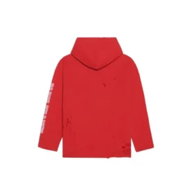 Balenciaga kort hættetrøje “Cardi Red” 670946-TLVJ3-6441