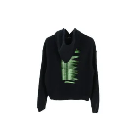 Balenciaga langærmet T-shirt med sort print til mænd, sort 556136TDV151000