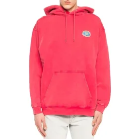 Balenciaga-logo-mønster i bomuld med tryk til mænd, lyserød 600583THV587764