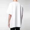 Balenciaga-logo-print, kortærmet, hvid, til mænd 583214TFV639783