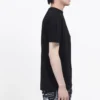 Balenciaga-logo-print, kortærmet, sort, til mænd 594579THV631000