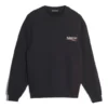 Balenciaga-logo-print, langærmet, sort, til mænd 556147TBV141000