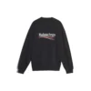 Balenciaga-logo-print, langærmet, sort, til mænd 556147TBV141000