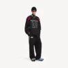 Balenciaga | NBA-samarbejde: Oversized joggingbukser til mænd i sort/hvid Balenciaga | NBA-samarbejde: Oversized joggingbukser til mænd i sort/hvid