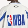 Balenciaga | NBA-samarbejde: Oversized langærmet T-shirt til mænd i hvid/flerfarvet