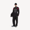 Balenciaga | NBA-samarbejde: Oversized langærmet T-shirt til mænd i sort/flerfarvet Balenciaga | NBA-samarbejde: Oversized langærmet T-shirt til mænd i sort/flerfarvet
