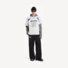 Balenciaga | NBA-samarbejde: Oversized T-shirt til mænd i hvid/flerfarvet