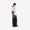 Balenciaga | NBA-samarbejde: Oversized T-shirt til mænd i hvid/flerfarvet
